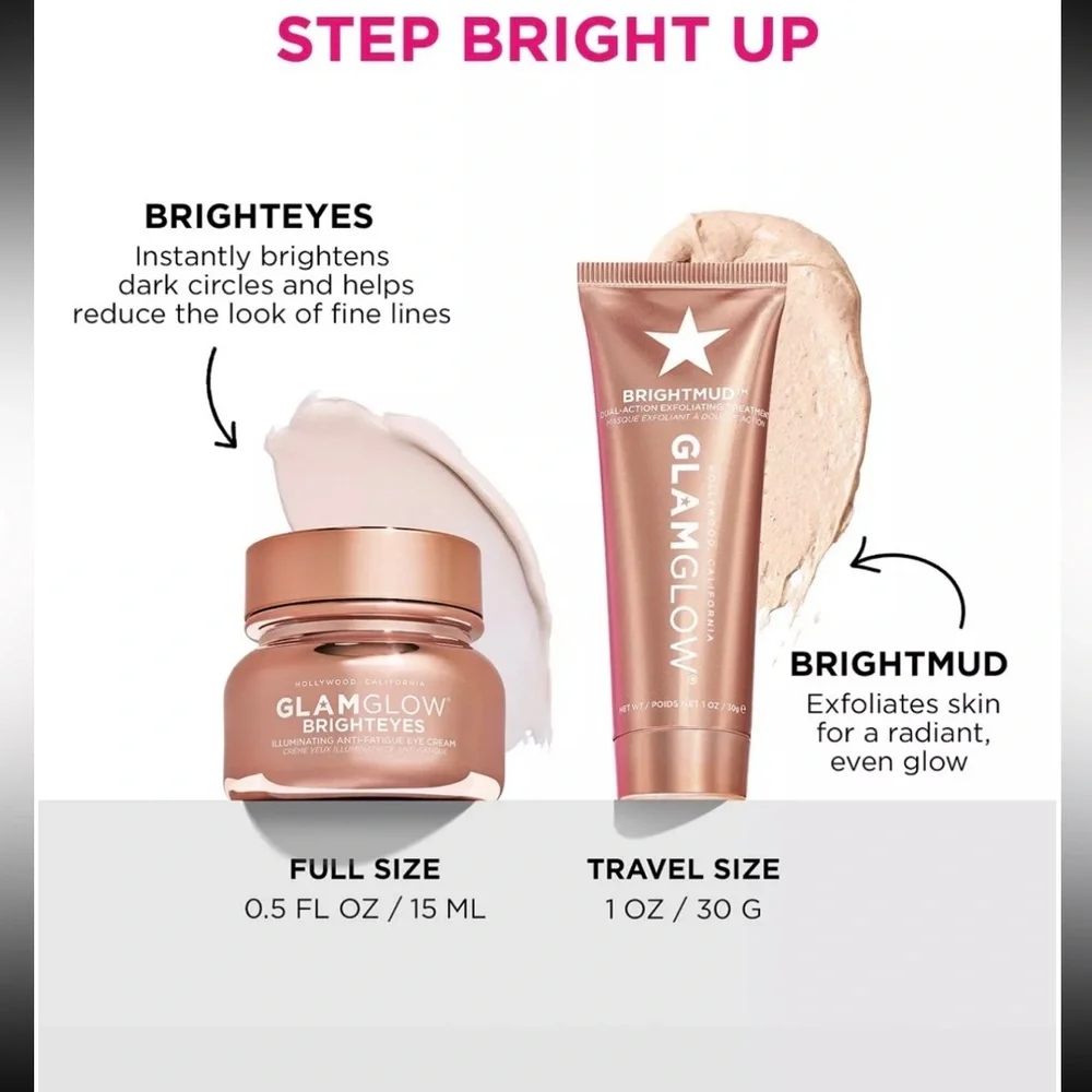 GLAMGLOW Brights Camera Action Duo – Rose Metallic - Picture 5 of 8